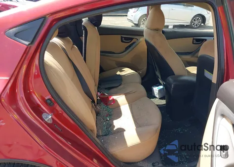 2013 Hyundai Elantra Gls из США, поврежденный, VIN 5NPDH4AE2DH361198